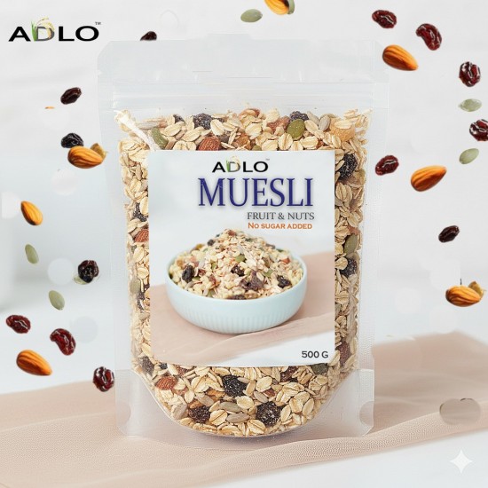 muesli 500 gram with dry fruits